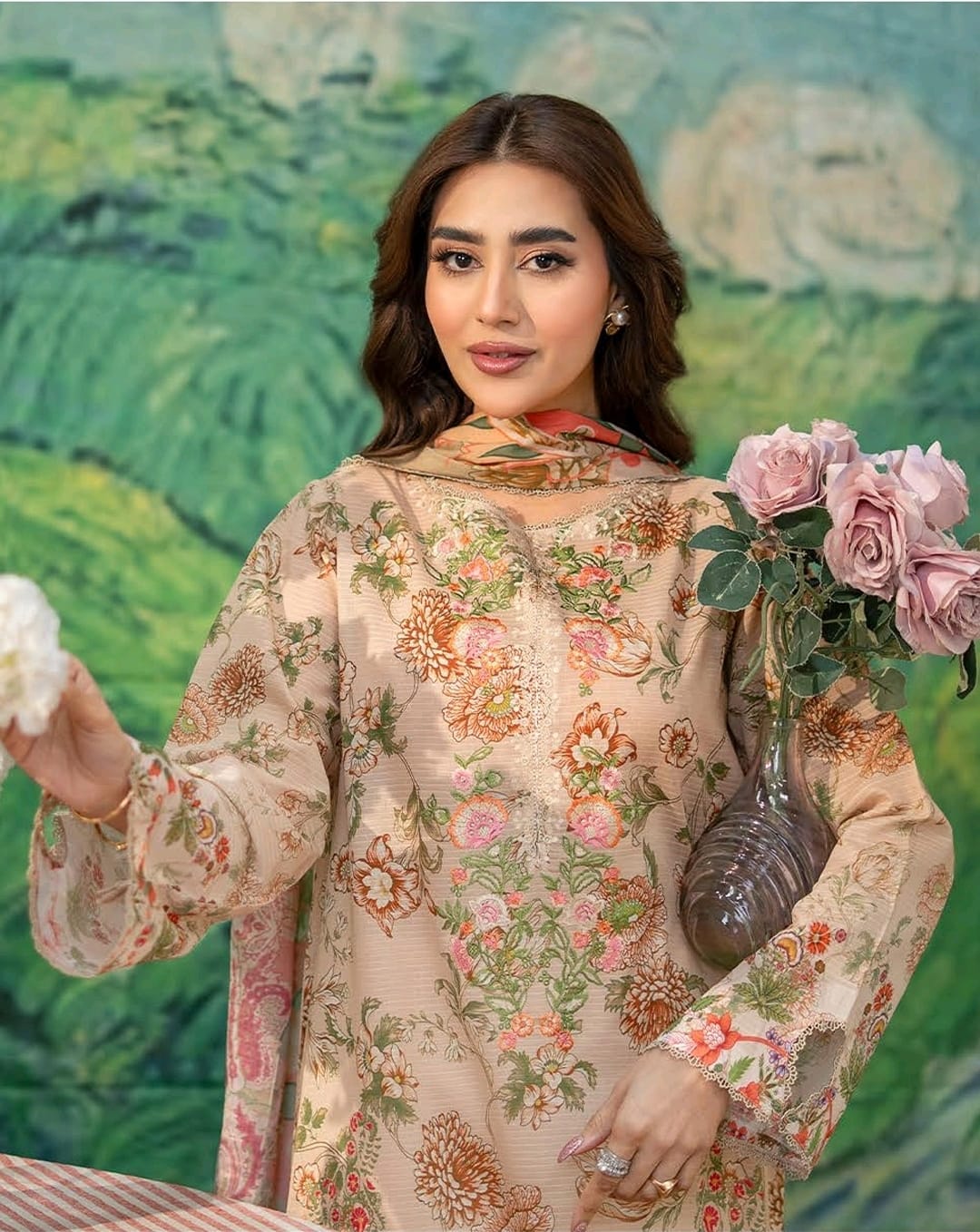 Embroidered Lawn