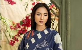 3 Pcs Unstitched Printed Lawn