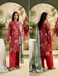 3 Pcs Unstitched Printed Lawn