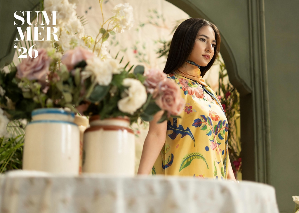 3 Pcs Unstitched Printed Lawn