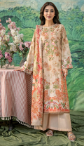 3Pcs Embroidered Lawn Embroidered lawn suit