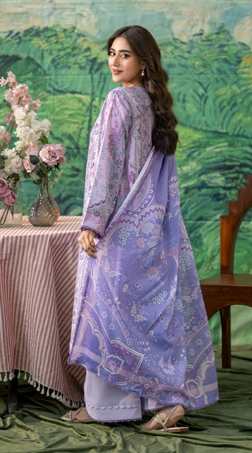 3Pcs Embroidered Lawn Embroidered lawn suit