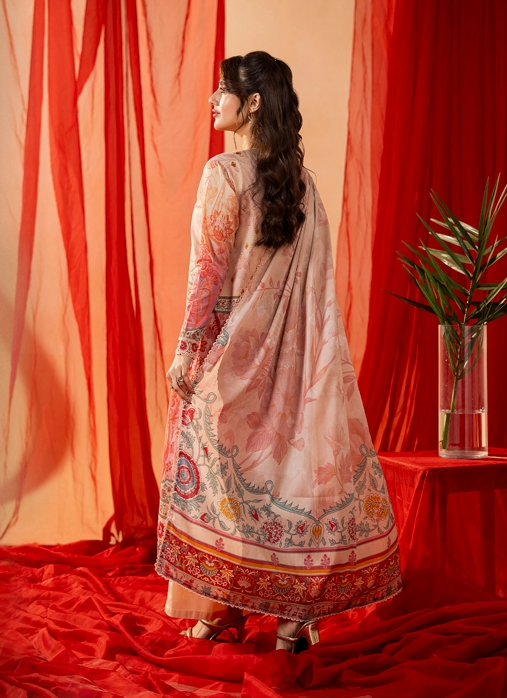 3Pcs Embroidered Lawn Embroidered lawn suit