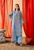3Pcs Embroidered Lawn Embroidered lawn suit UNIQUE FABRICS
